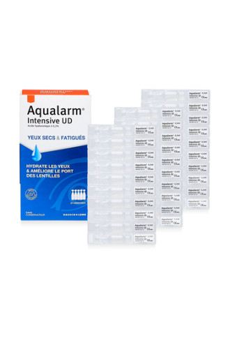 Aqualarm Intensive Unidoses - Nettoyant et lotions lentilles - Supervision