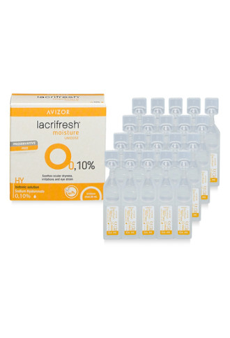 Lacrifresh Moisture - Nettoyant et lotions lentilles - Supervision