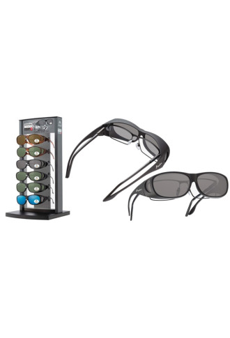 PACK 12 SUR-LUNETTES POLARISEES "FIT OVER" - PDFO12 - Sur lunettes de soleil - Supervision