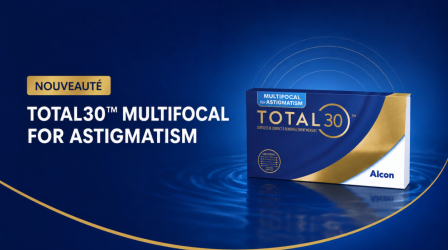 TOTAL30™ Multifocal for Astigmatism pour équiper les presbytes astigmates